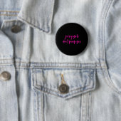 Womens Funny New Jersey Women, Jersey Girls Don't Ronde Button 5,7 Cm (In situ)