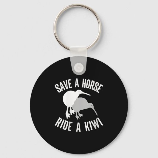 Womens Funny New Zealand Kiwi Meme Quote Save A Ho Sleutelhanger (Voorkant)