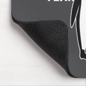 Womens Funny Penguin New Year Baka Life Anime Styl Muismat (Hoek)