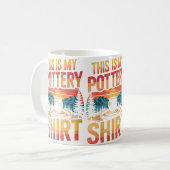 Womens Funny Pottery Koffiemok (Voorkant links)