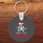 Womens Funny Quote When You're Dead Inside But It' Sleutelhanger (Voorkant)