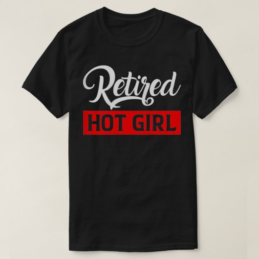 Womens Funny Remoe Hot Girl Retro Retiel T-shirt (Design voorkant)
