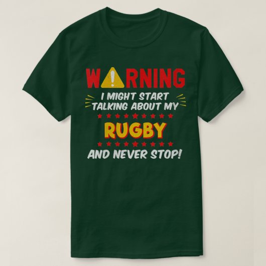 Womens Funny Rugby Fan Player Coach Gezegde Joke V T-shirt (Design voorkant)