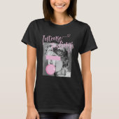 Womens Funny Sculpture Letter Graphic Schattige In T-shirt (Voorkant)