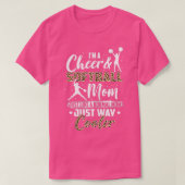 Womens Funny Softball Cheer Ma Leopard Pattern Mo T-shirt (Design voorkant)