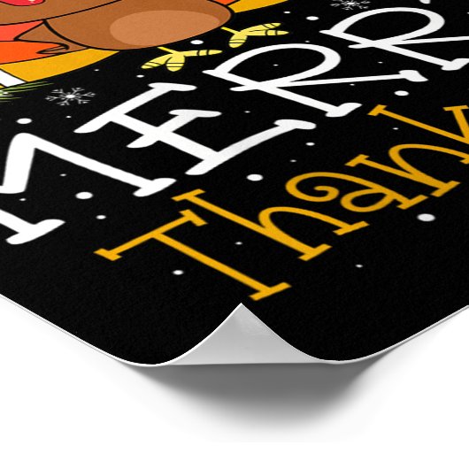 Womens Funny Thanksmas 2025 Merry Thanksmas Thanks Poster (Hoek)