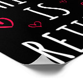 Womens Funny This Hot Chick Is Retired, Woman, Mot Poster (Hoek)