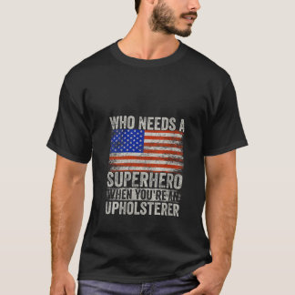 Womens Funny Underwriter Superheld T-shirt voor