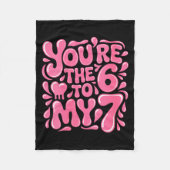 Women's Funny Valentines Day 67 Meme Couples You'r Fleece Deken (Voorkant)