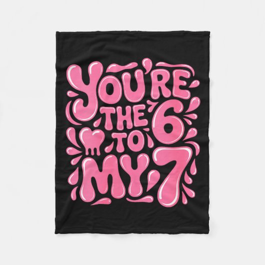 Women's Funny Valentines Day 67 Meme Couples You'r Fleece Deken (Voorkant)