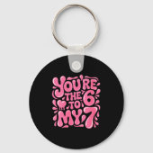 Women's Funny Valentines Day 67 Meme Couples You'r Sleutelhanger (Voorkant)