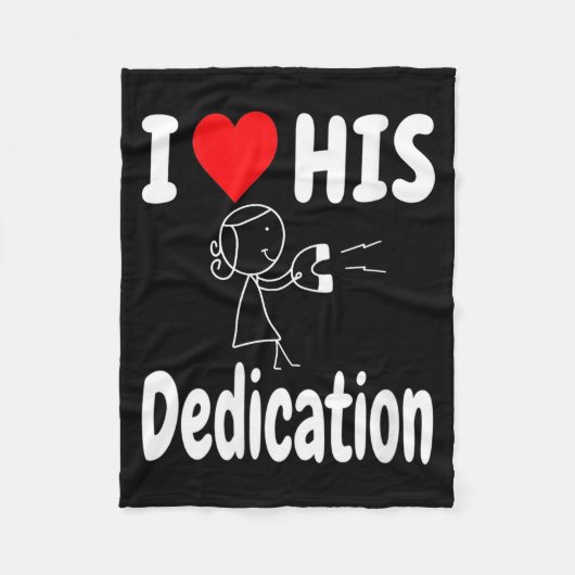 Women's Funny Valentine's Day Couple Matching I Lo Fleece Deken (Voorkant)