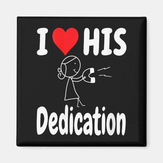 Women's Funny Valentine's Day Couple Matching I Lo Magneet (Voorkant)