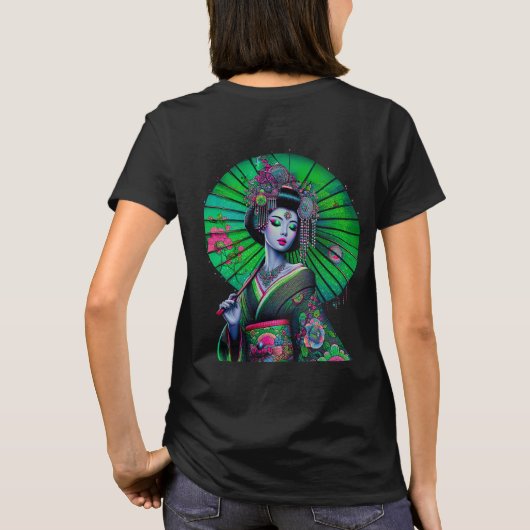 Women's Geisha Tshirt  (Achterkant)