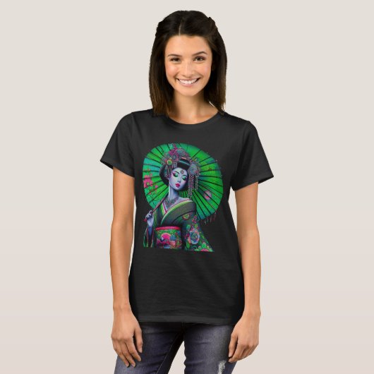 Women's Geisha Tshirt  (Voorkant volledig)