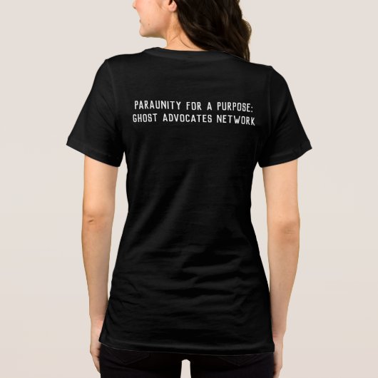 Women's Ghost Advocate Shirt (Achterkant)