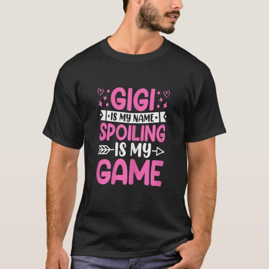 Womens Gigi is m'n naam. T-shirt (Voorkant)