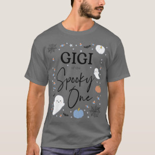 Womens Gigi van de Spooky One First Birthday Blue T-shirt