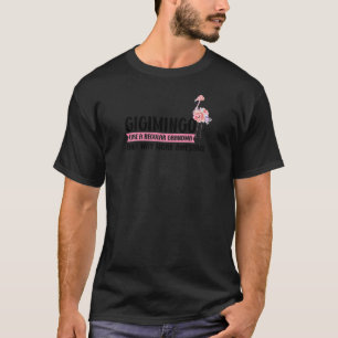 Womens Gigimingo als een oma alleen Sloth Nana T-shirt