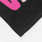 Women's Gin Is My Valentine Hearts Matching Drinke Fleece Deken (Hoek)