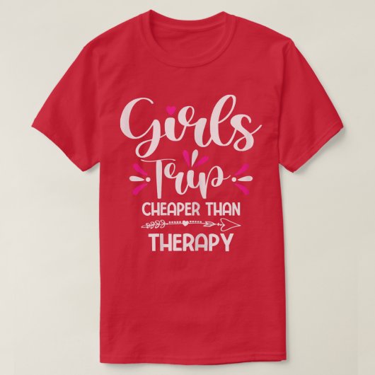 Womens Girls Road Trip Costume & Essent T-shirt (Design voorkant)