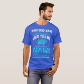 Womens God zei luid: "De rivier Rafting T-shirt (Voorkant volledig)