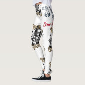 Womens Golden Power Leggings (Links)
