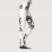 Womens Golden Power Leggings (Rechts)