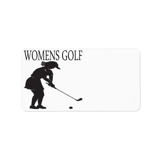 Womens Golf Etiket (Voorkant)