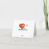 Women's Golf Maand Wenskaart Feestdagen Kaart (Achterkant)