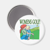 Womens Golf Magneet (Voorkant / Achterkant)