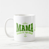 Women's Golf MAMA QUEEN OF THE GREEN Custom Koffiemok (Links)