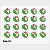 Womens Golf Ronde Sticker (Vel)