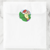 Womens Golf Ronde Sticker (Tas)