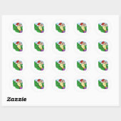 Womens Golf Ronde Sticker (Vel)