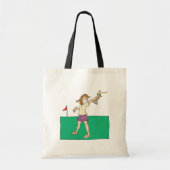 Womens Golf Trophy Tote Bag (Voorkant)