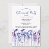 Women's Golfing Pensioen Party Uitnodiging (Voorkant)