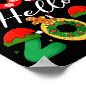 Womens Goodbye 2025 Hello 2026 Christmas Matching  Poster (Hoek)