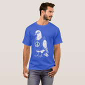 Womens Gothic Punk Rock Goth Skeleton 90s Grunge V T-shirt (Voorkant volledig)