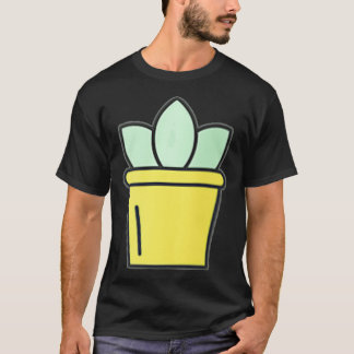 Womens Grafisch T-shirt Little Succulent Cactus De