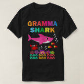 Womens Gramma Shark Shirt Matching Family Mother's (Design voorkant)
