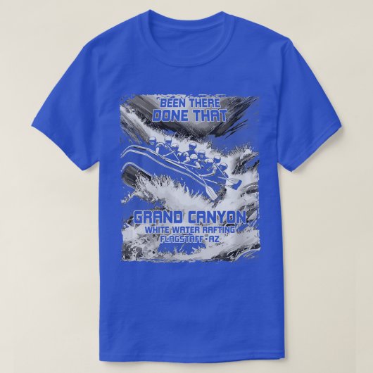 Womens Grand Canyon White Water Rafting T-shirt (Design voorkant)