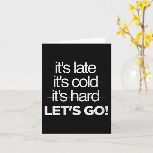 Womens Great Motivational Discipline Workout No Ex Kaart (Gele Bloem)