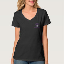 Womens Greencastle Hoefijzers V-Neck T-shirt
