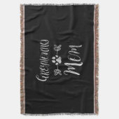 Womens Greyhound Mam Shirt Italiaans Greyhound mam Deken (Voorkant Verticaal)