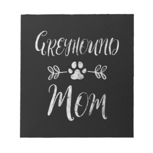 Womens Greyhound Mam Shirt Italiaans Greyhound mam Notitieblok