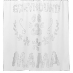 Womens Greyhound Mama Shirt Italian Greyhound Mom Douchegordijn