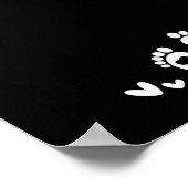 Womens Growing My Valentine Pregnancy New Mom Vale Poster (Hoek)