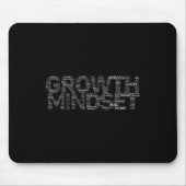 Womens Growth Mindset Motivation And Insrational V Muismat (Voorkant)