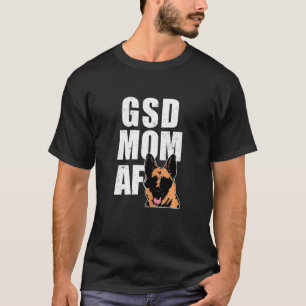 Womens Gsd Ma Af Womens German Shepherd Dog T-shirt